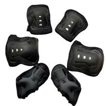 Shafe Wrist Guards Protective Gear Set Zitzling Knee Elbow Pads Comfortable Black