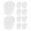 10Pcs White Box Insert Squeaker Ring For Baby Repair 1