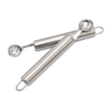 Ensemble de 5 outils pour enlever les tiges de fruits, en acier