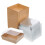 50Ud Cajas Para Dulces Y Pizzas Con Kraft Y Transparente 7