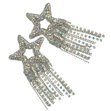 2 glitter sterlint met kleding en tasje decoratie