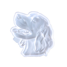 Lustige Hunde Silikonform Epoxidharz Formen für DIY-Weiß