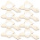 10Pièces Bois Beige À Décorer, Usage Pratique Et 11