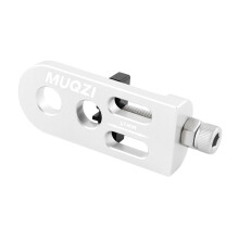 Bike Chain Tensioner Universal Fit Compatible For Most Bicycles Bicycle Chain Tension Adjuster Stabilizer Silver