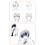 Animes Character Line Comics-Zeichenblock mit mehreren-7 4