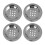 4 Sets Harz-Silikon-Glasformen mit Deckel für-B 1