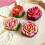 Moule à gâteau de lune en forme de fleur de Rose, pour le 6