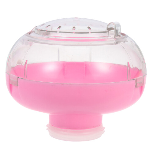 Para Hámster Plástico Rosa Accesorio Jaula