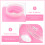 Para Hámster Plástico Rosa Accesorio Jaula 10