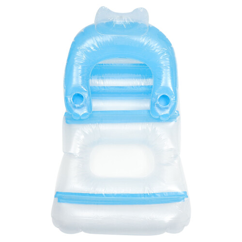 1Ud Inflable Rosa PVC Durable Para Piscina