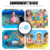 1Ud Inflable Rosa PVC Durable Para Piscina 11