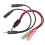 2Pcs Notebook Phone Patch Cords Simple Durable For Home Office Store 9