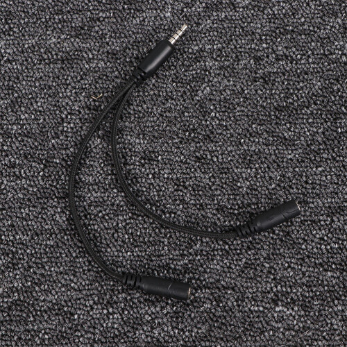 2Pcs Notebook Phone Patch Cords Simple Durable For Home Office Store 1