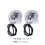 4Ud Luz Abs+ud Para Auto Y Luz De Transparente Resist. 2
