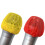 200Ud Cubiertas No Tejido Micrófono Negro Protector Mic Karaoke 5