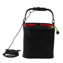 1Ud Balde Plegable De Eva Para Negro, Uso Exterior Y