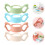 4Pièces Poignées Ergonomiques Silicone Bébé Durable Coloré 4