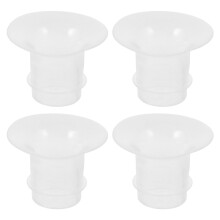 4 pcs silicone wearable breast pump flange inserts for moms