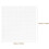 10St Stevige Plastic Quilting Sheets Wit Voor Draagbare Haakprojecten 3