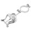 Accessoire Lyre Argenté Pour 5
