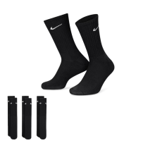 Nike Crew Socks Black SX7664-010 3P UK S
