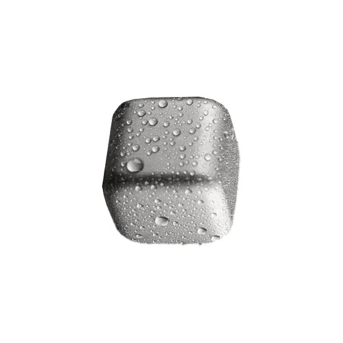 Titaniums Cooling Cubes For Cocktails And Whiskey-One set