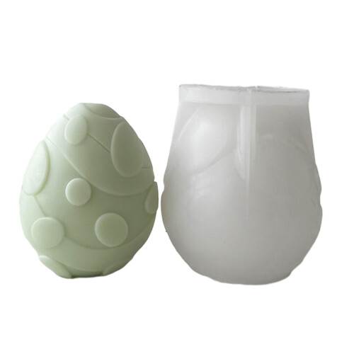 3D Eggs Candle Mold Easter Candle Mold for Candle Soap-923