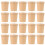 20Pièces Bols En Papier Kraft , Étanches 5