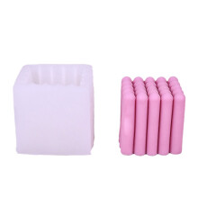 Moules en Silicone rayés, moules en résine de bougie Cube pour