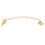 3Pz Estensibili Per Gioielli 14K Oro Per Bracciali E Cavigliere 10