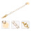 3Pz Estensibili Per Gioielli 14K Oro Per Bracciali E Cavigliere 11
