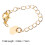 3Pz Estensibili Per Gioielli 14K Oro Per Bracciali E Cavigliere 2
