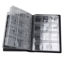 120 Pockets Coin Album Cover For Collection Storage