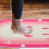 Training Mat Yoga Skipping Mat Indoor Workout 1set 6