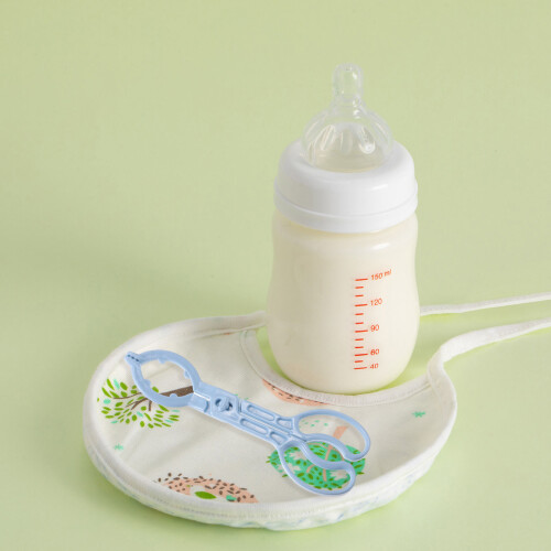 3St Baby Voedingsfles Klemmen Plastic Antislip Thuis 2