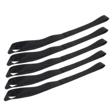 5Pièces Sangles De Fixation Cargaison Noires Pour Voiture Essentielles