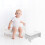 White PVC Stable Toilet Stool Thick Material Home Foot Support 4