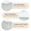 White PVC Stable Toilet Stool Thick Material Home Foot Support 10
