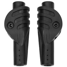 2Pcs Durable Black Tent Pole Connectors Lightweight Tent Repair Kit