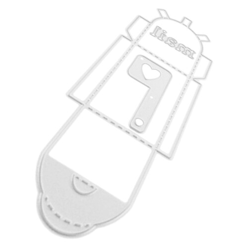 Fustella Mini in Metallo Per Cardmaking