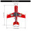 Flashing LED Plane Electronics Kit Circuit Board Easy Assembly 3