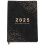Agenda 2025 Nera in PU Notebook Per E Scrittura 6