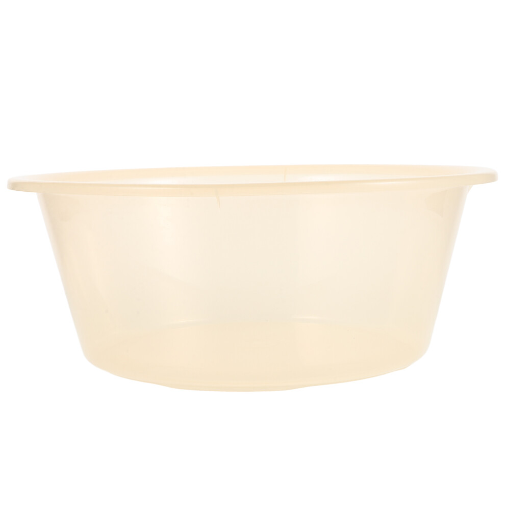 Vaguelly Transparent Portable Plastic Foot Soaking Tub For Home Spa