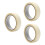 3 Rolls Masking Tape Hand Painted Label Textured Paper 1