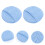 6St Blauwe Polymicrovezel Polijstpad Met Spons, Autowas Applicator 4