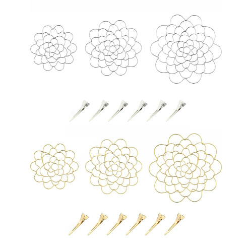 Support d'arrangement de fleurs, ensemble d'attaches de-1 1