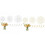 Support d'arrangement de fleurs, ensemble d'attaches de-1 3