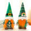 Patricks Day-Zwerge, irischer Kobold, Tomtes, Plüsch,-männlich 5