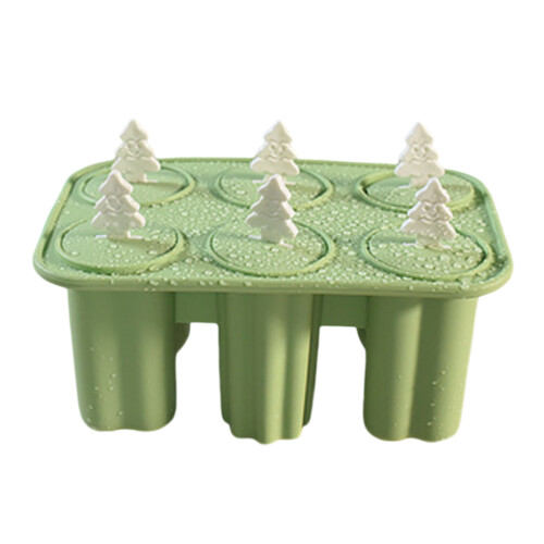 Flexible Efficient Popsicles Maker Molds-Matcha Green L
