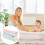 6Pz Asciugamani Baby Assorbenti Per 4